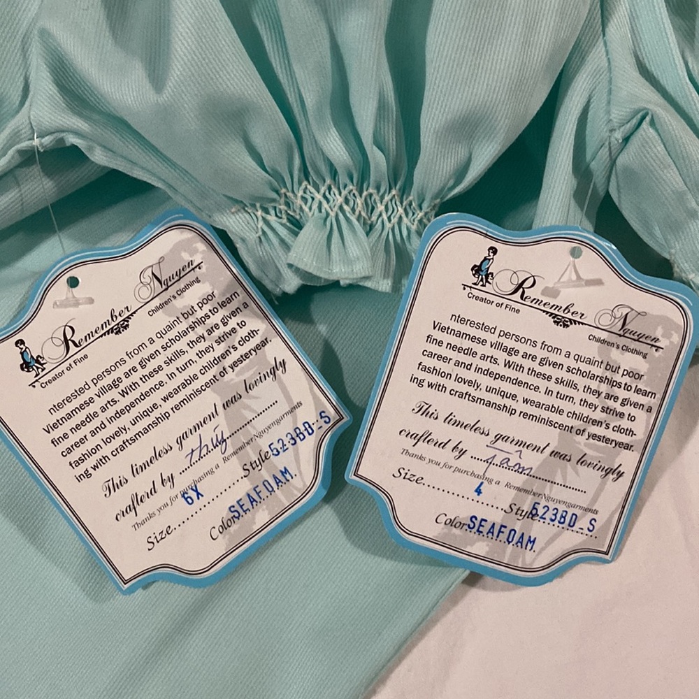 NWT; Beautiful Smocked Dresses; - Picture 4 of 6